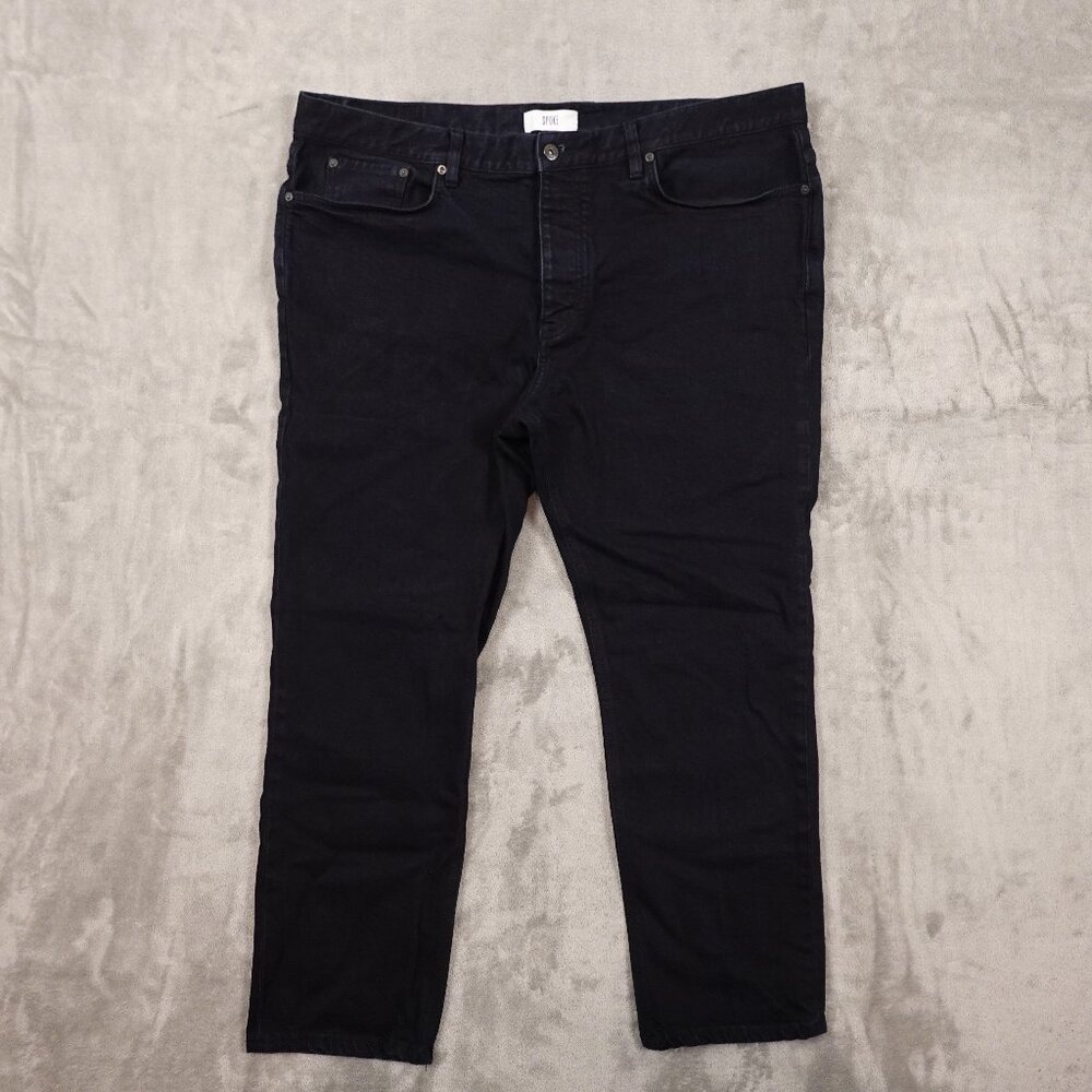 Spoke Organic Cotton Stretch Jeans Men's Waist 42 Build B Midnight‎ Navy